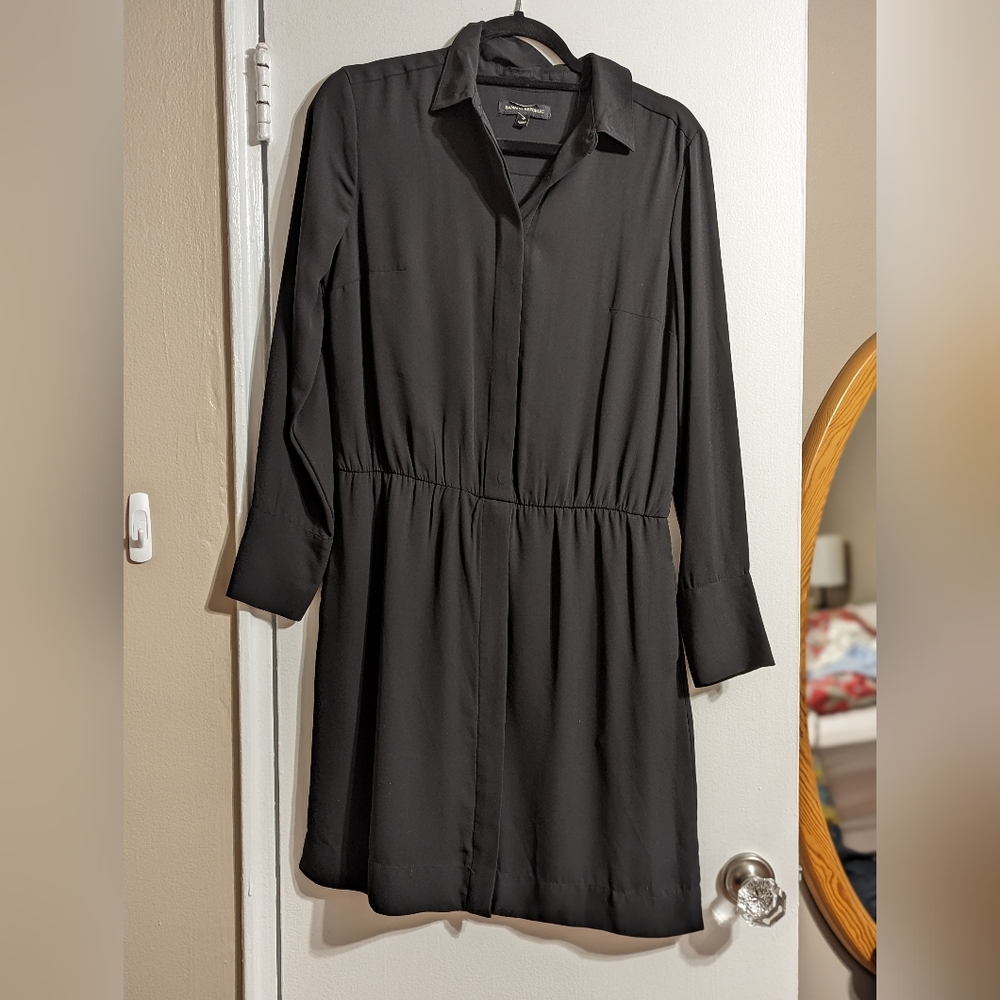 Banana Republic shirt dress, size 4
